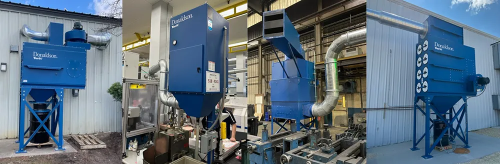 Industrial Dust Collector Installations