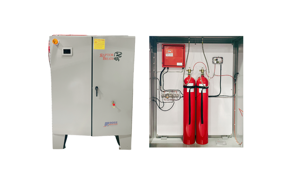 Raptor Breath CO2 Fire Suppression System